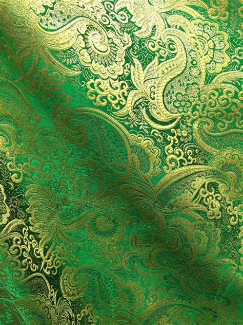 metallic brocade fabric sale ebay for sale|Brocade Craft Fabric for sale .